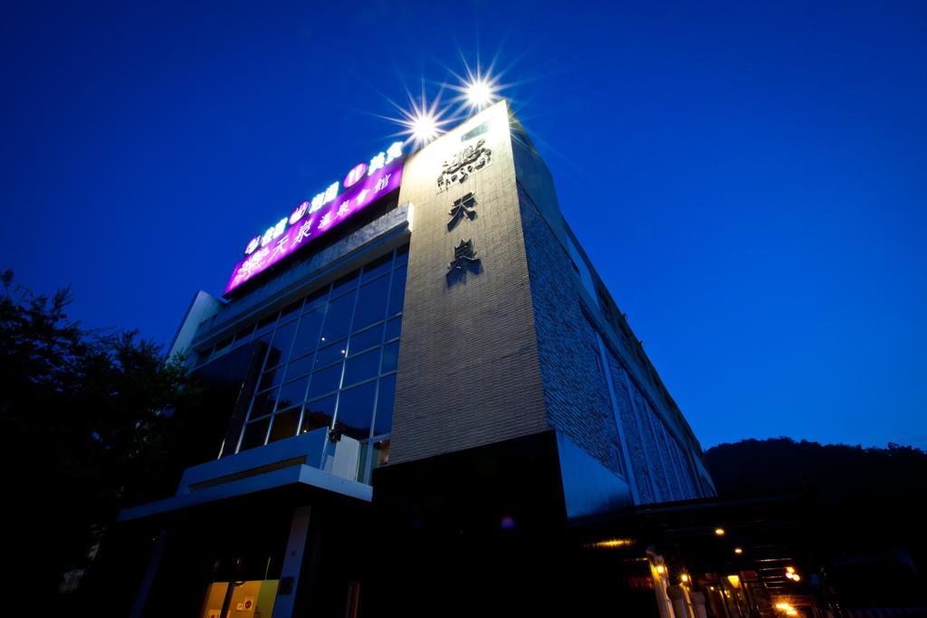 The Solas Hot Spring Resort Nantou Exteriör bild