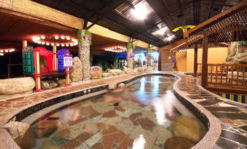 The Solas Hot Spring Resort Nantou Exteriör bild